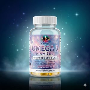 KARSKY Omega 3 - Fish Oil - Optimized EPA & DHA