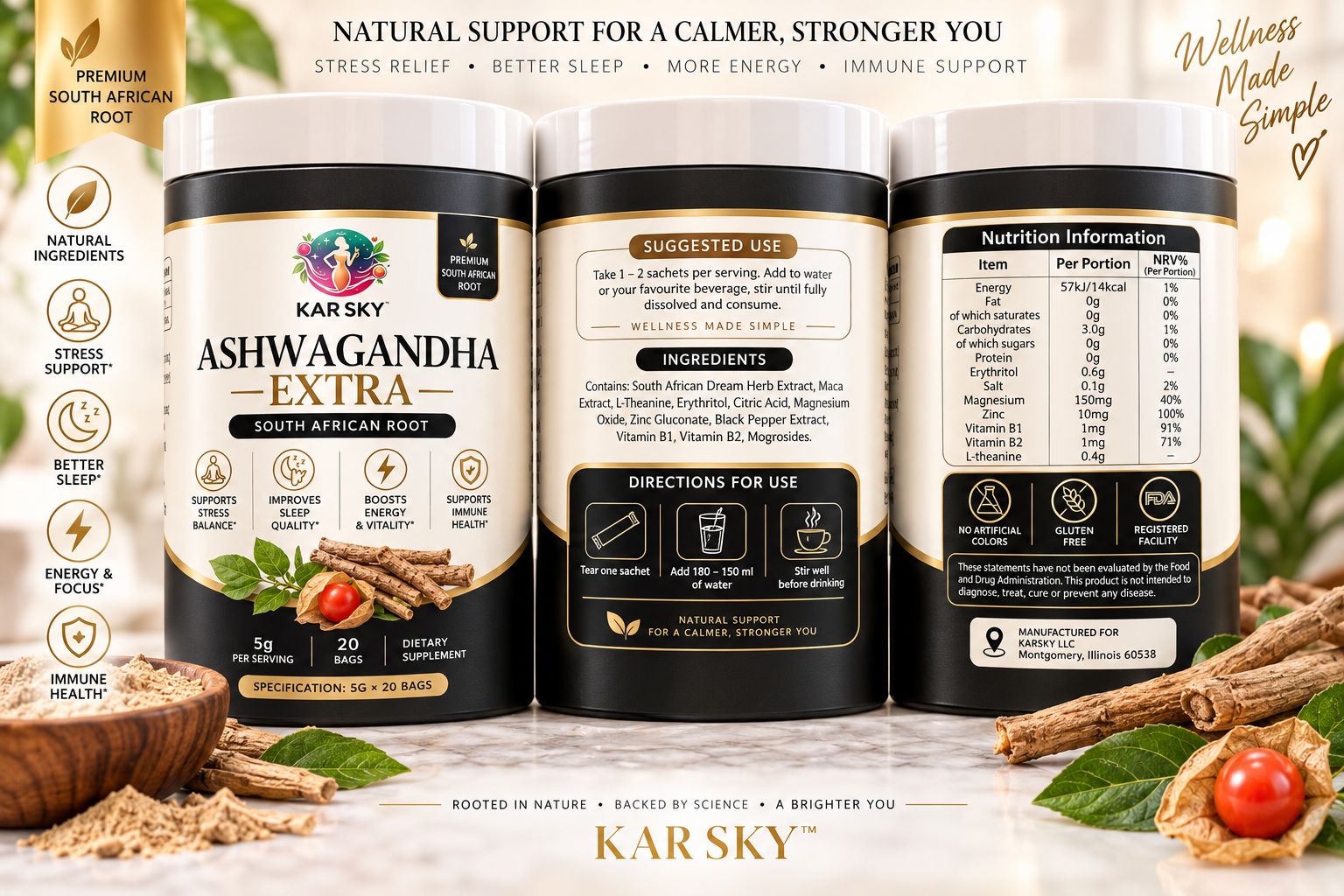Karsky Ashwagandha Extra – South African Root - Image 5